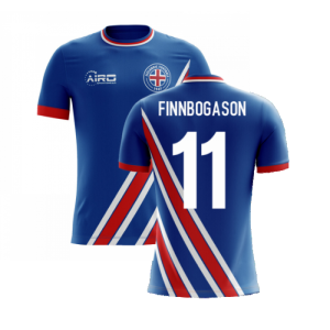 2024-2025 Iceland Airo Concept Home Shirt (Finnbogason 11) - Kids