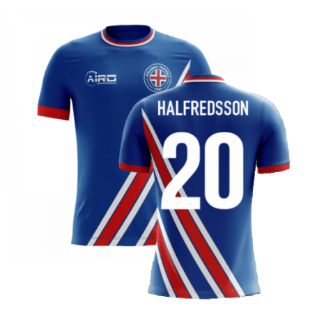 2024-2025 Iceland Airo Concept Home Shirt (Halfredsson 20) - Kids