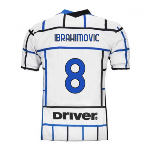 2020-2021 Inter Milan Away Nike Football Shirt (IBRAHIMOVIC 8)