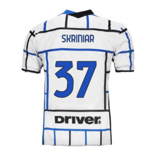 2020-2021 Inter Milan Away Nike Football Shirt (SKRINIAR 37)