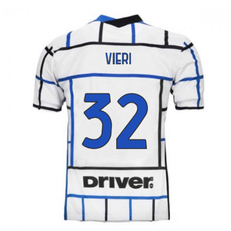 2020-2021 Inter Milan Away Nike Football Shirt (VIERI 32)