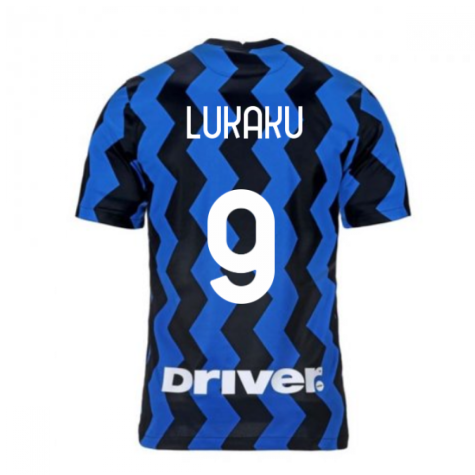 2020-2021 Inter Milan Home Nike Football Shirt (Kids) (LUKAKU 9)