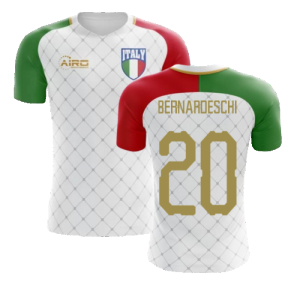 2025-2026 Italy Away Concept Football Shirt (Bernardeschi 20) - Kids