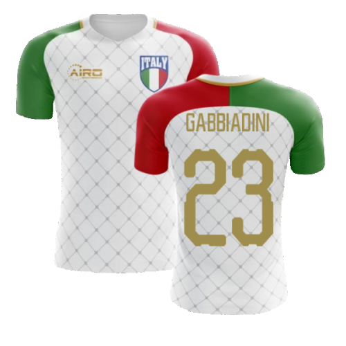 2024-2025 Italy Away Concept Football Shirt (Gabbiadini 23) - Kids