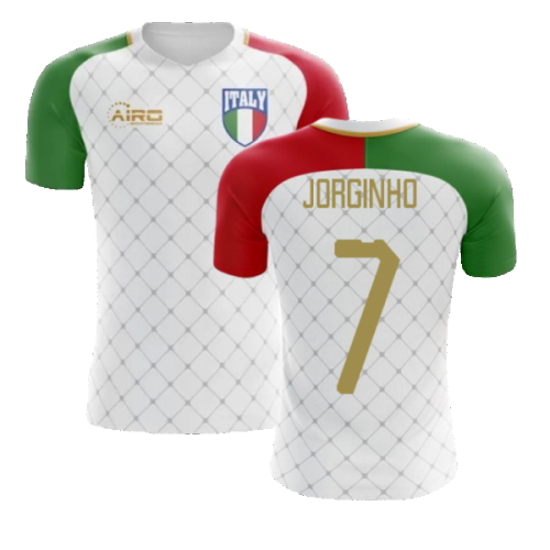 2024-2025 Italy Away Concept Football Shirt (Jorginho 7) - Kids