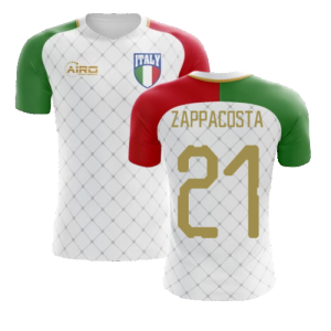 2024-2025 Italy Away Concept Football Shirt (Zappacosta 21) - Kids