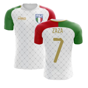 2024-2025 Italy Away Concept Football Shirt (Zaza 7) - Kids