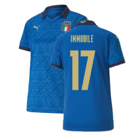 2020-2021 Italy Home Shirt - Womens (IMMOBILE 17)