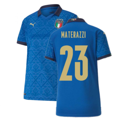 2020-2021 Italy Home Shirt - Womens (MATERAZZI 23)