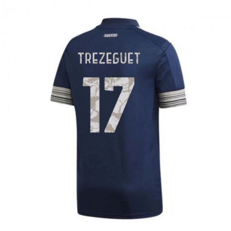 2020-2021 Juventus Adidas Away Football Shirt (TREZEGUET 17)