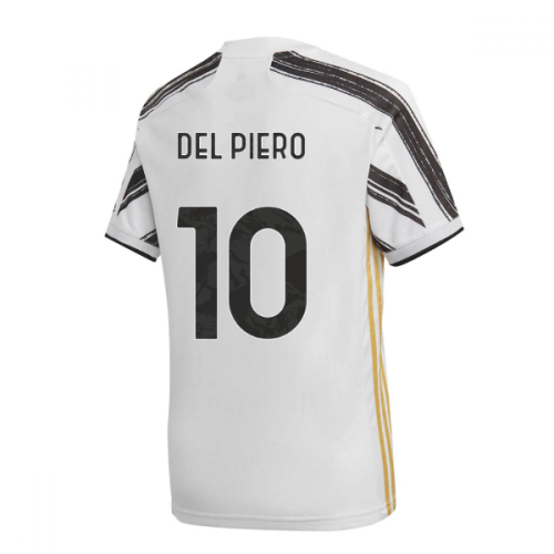 2020-2021 Juventus Adidas Home Football Shirt (DEL PIERO 10)