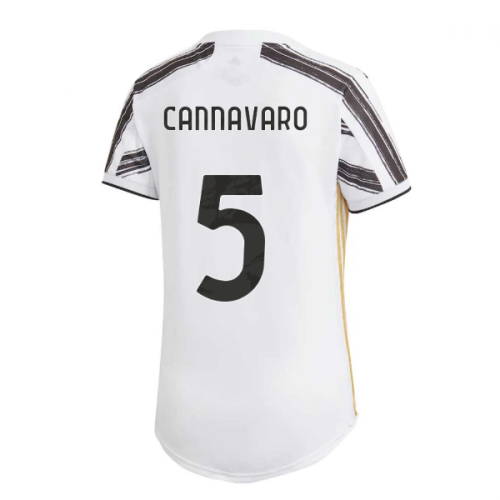 2020-2021 Juventus Adidas Home Womens Shirt (CANNAVARO 5)