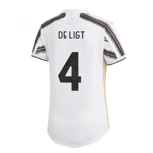 2020-2021 Juventus Adidas Home Womens Shirt (DE LIGT 4)