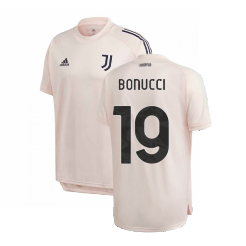 2020-2021 Juventus Training Shirt (Pink) (BONUCCI 19)