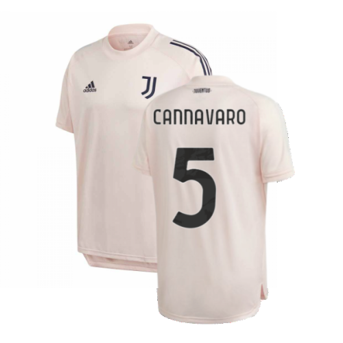 2020-2021 Juventus Training Shirt (Pink) (CANNAVARO 5)