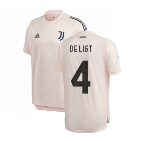 2020-2021 Juventus Training Shirt (Pink) (DE LIGT 4)