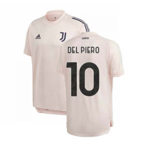 2020-2021 Juventus Training Shirt (Pink) (DEL PIERO 10)