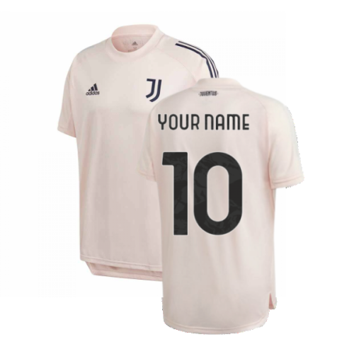 2020-2021 Juventus Training Shirt (Pink) (Your Name)