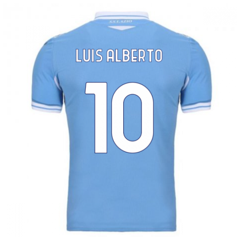 2020-2021 Lazio Home Shirt (Kids) (LUIS ALBERTO 10)