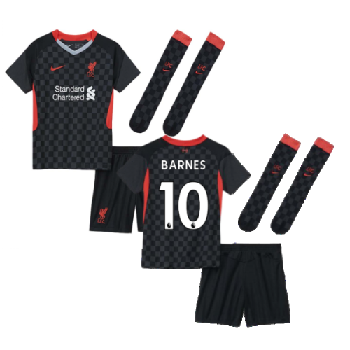 2020-2021 Liverpool 3rd Little Boys Mini Kit (BARNES 10)