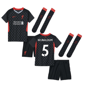 2020-2021 Liverpool 3rd Little Boys Mini Kit (WIJNALDUM 5)