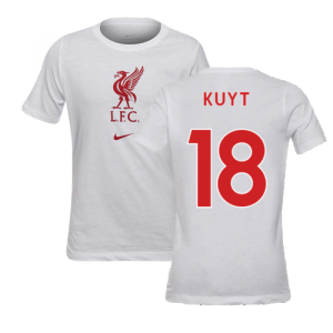 2020-2021 Liverpool Evergreen Crest Tee (White) - Kids (KUYT 18)