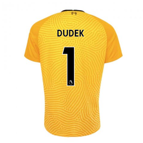 2020-2021 Liverpool Goalkeeper Shirt (Yellow) (DUDEK 1)