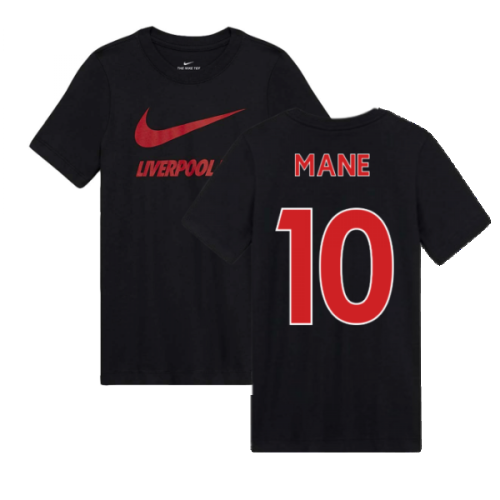 2020-2021 Liverpool Ground Tee (Black) - Kids (MANE 10)