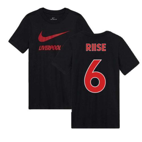 2020-2021 Liverpool Ground Tee (Black) - Kids (RIISE 6)