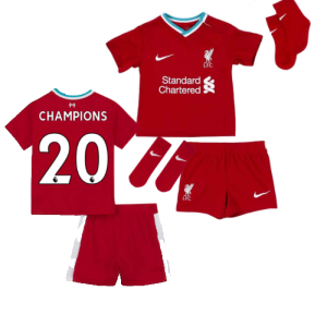 2020-2021 Liverpool Home Nike Baby Kit (CHAMPIONS 20)