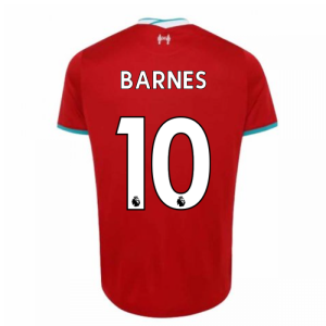 2020-2021 Liverpool Home Shirt (BARNES 10)