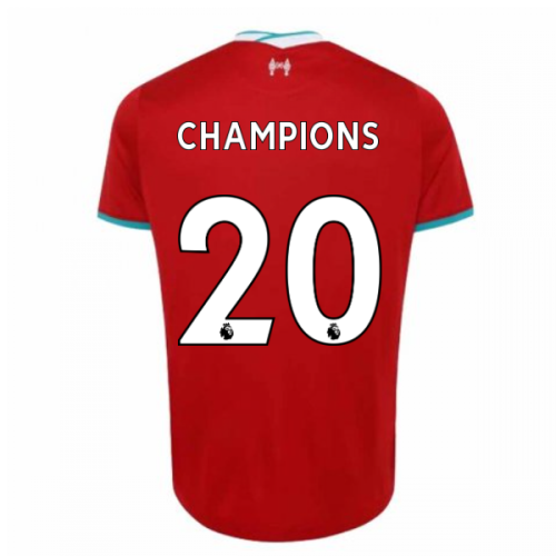 2020-2021 Liverpool Home Shirt (CHAMPIONS 20)