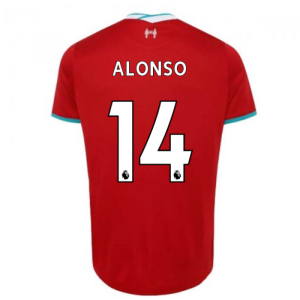 2020-2021 Liverpool Home Shirt (Kids) (ALONSO 14) 2020-2021 Liverpool Home Shirt (Kids) (ALONSO 14)