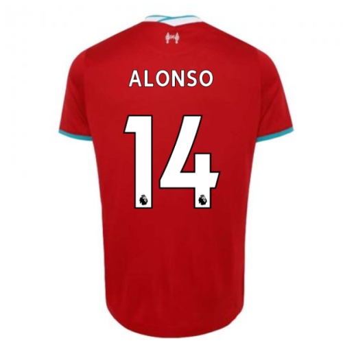 2020-2021 Liverpool Home Shirt (Kids) (ALONSO 14)