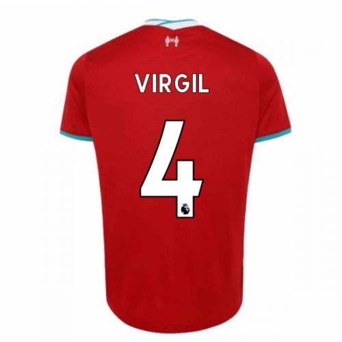 2020-2021 Liverpool Home Shirt (VIRGIL 4)