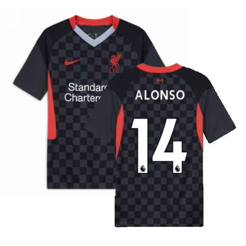 2020-2021 Liverpool Third Shirt (Kids) (ALONSO 14)