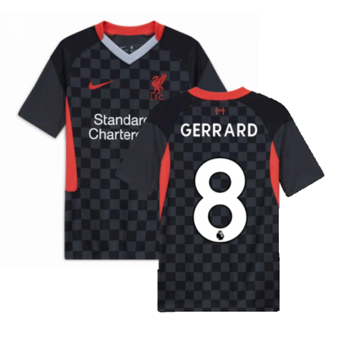 2020-2021 Liverpool Third Shirt (Kids) (GERRARD 8)