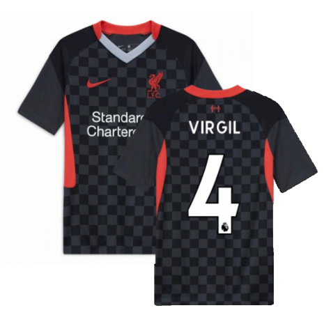 2020-2021 Liverpool Third Shirt (Kids) (VIRGIL 4)