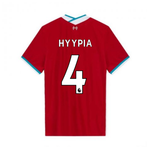 2020-2021 Liverpool Vapor Home Shirt (HYYPIA 4)