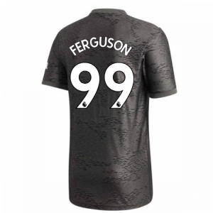 2020-2021 Man Utd Adidas Away Football Shirt (FERGUSON 99)