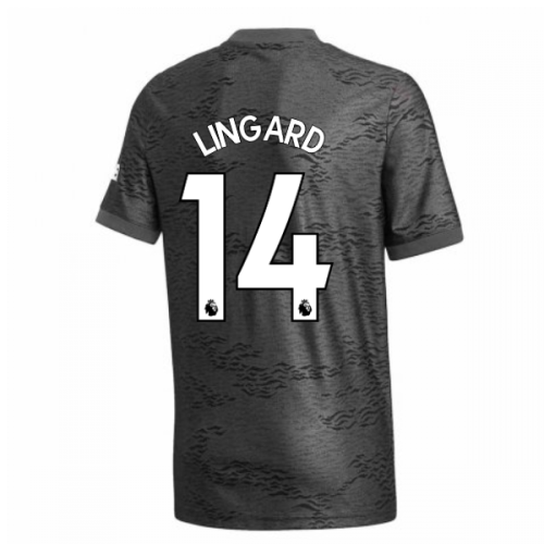 2020-2021 Man Utd Adidas Away Football Shirt (Kids) (LINGARD 14)