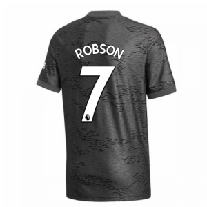 2020-2021 Man Utd Adidas Away Football Shirt (Kids) (ROBSON 7)