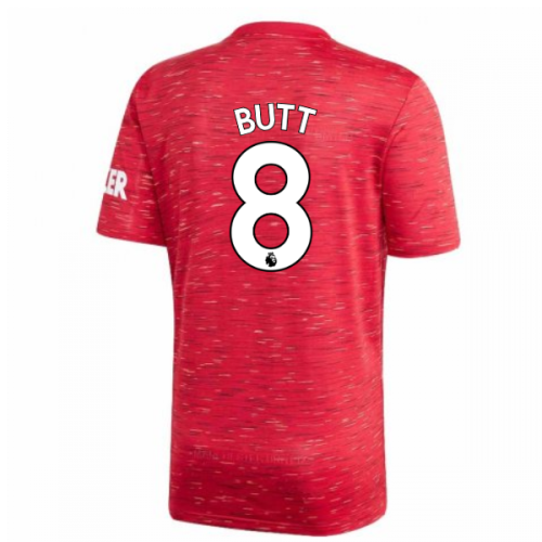 2020-2021 Man Utd Adidas Home Football Shirt (BUTT 8)