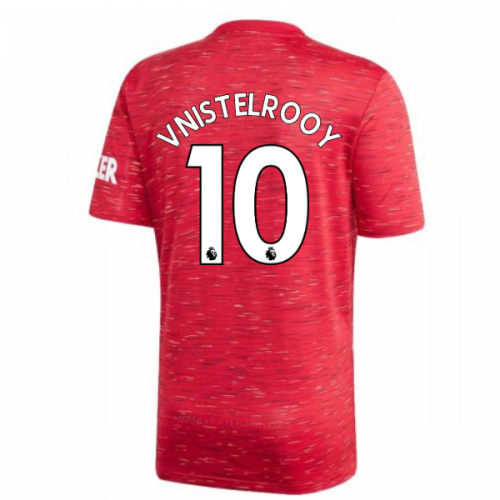 2020-2021 Man Utd Adidas Home Football Shirt (Kids) (V.NISTELROOY 10)