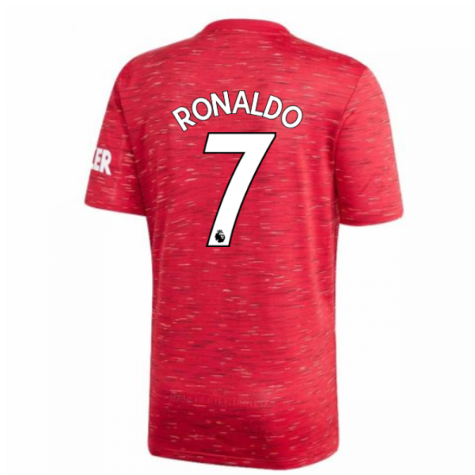 2020-2021 Man Utd Adidas Home Football Shirt (RONALDO 7)