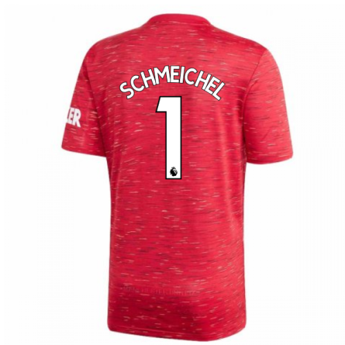 2020-2021 Man Utd Adidas Home Football Shirt (SCHMEICHEL 1)