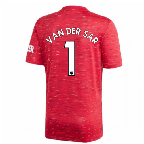 2020-2021 Man Utd Adidas Home Football Shirt (VAN DER SAR 1)