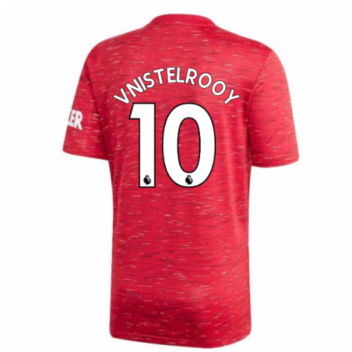 2020-2021 Man Utd Adidas Home Football Shirt (V.NISTELROOY 10)