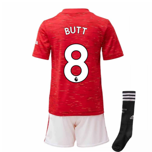 2020-2021 Man Utd Adidas Home Little Boys Mini Kit (BUTT 8)