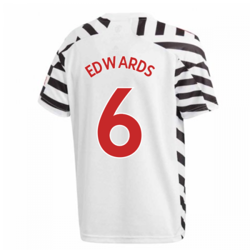 2020-2021 Man Utd Adidas Third Football Shirt (Kids) (EDWARDS 6)